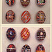 Ukrainian Easter Egg Postcards, c1970