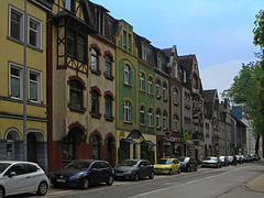 Fassaden an der Ruhrtalstraße