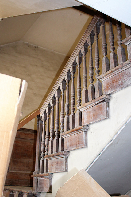 Staircase, Kimbolton Castle, Cambridgeshire