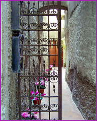 Capri : ingresso privato nel centro storico -