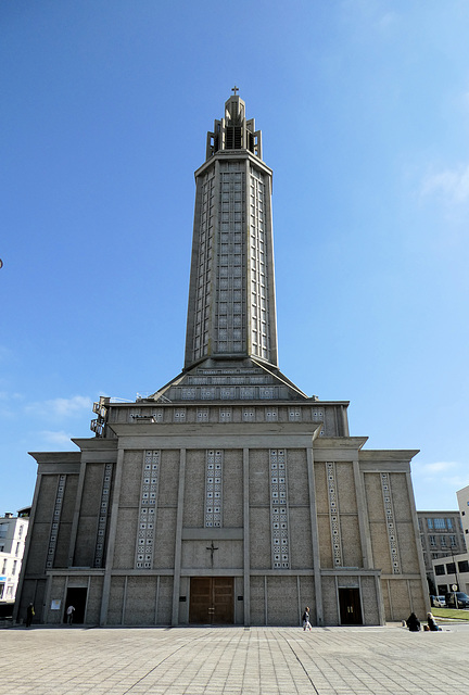Le Havre (76) 4 octobre 2018. Eglise Saint-Joseph.