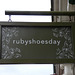 'rubyshoesday' Shop Sign
