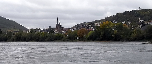 Rüdesheim in Sicht