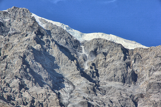 Gletscherabbruch am Ortler  (Note)