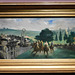 Races at Longchamp by Manet in the Metropolitan Museum of Art, December 2023