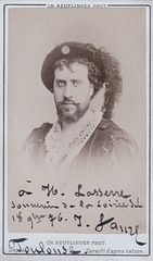 Jean-Baptiste Faure by Reutlinger (4) with autograph