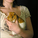 Girl With a Cavy
