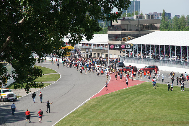 Crowds At The Canadian F1 Grand Prix 2012