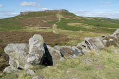 'Higger tor' from 'Carl Wark' iron age hill fort.