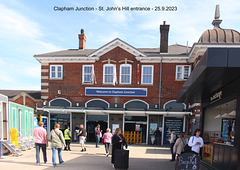 Clapham Junction - St John’s Hill entrance - left end - 25 9 2023