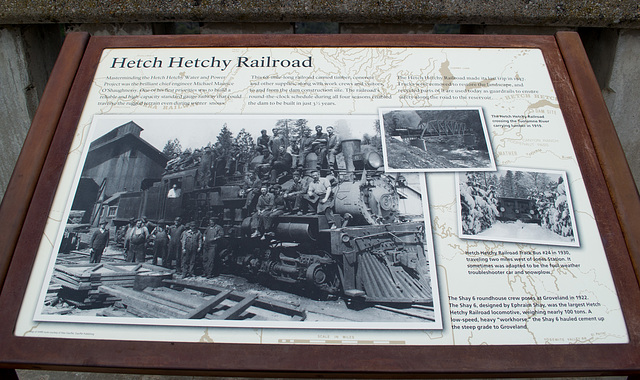 Hetch Hetchy O'Shaugnessy Dam  (#0644)