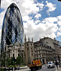 Gherkin and taxi