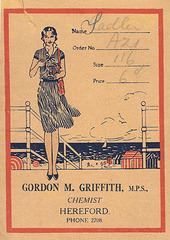 Kodak Velox neg case for GM Griffith cropped 1929