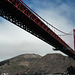 San Francisco, Golden Gate Bridge, Looking up