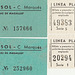 Empresa Catalina Marques bus tickets 1970 and 2000