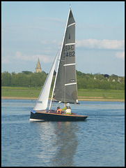 yacht at Port Meadow