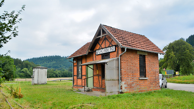 Alter Bahnhof Schönberg bei Gaildorf