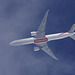 Emirates Boeing 777-31H(ER) A6-EQM DXB-STN EK65 UAE65 FL90