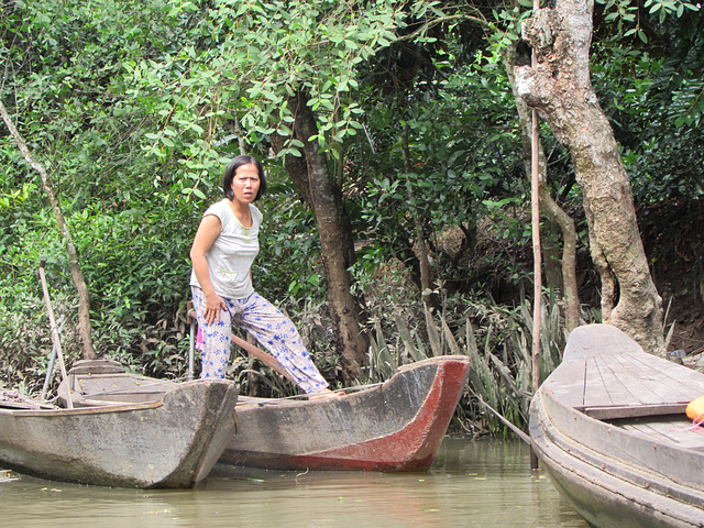 En barque Delta du Mékong (3)