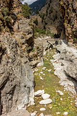 Hiking through Samaria Gorge