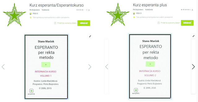 Kurso de Esperanto por telefonoj, ambaŭ volumoj