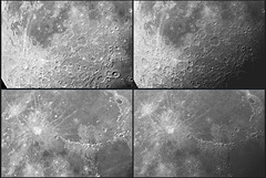 Comparison Of Two Lunar Exposures