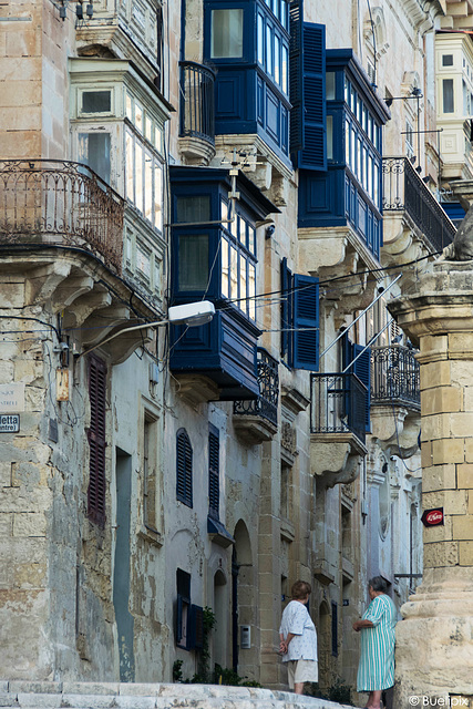 Valletta - wo man noch Zeit hat ...  (© Buelipix)