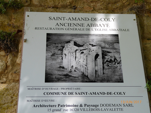 Abbaye SAINT-AMAND-DE-COLY