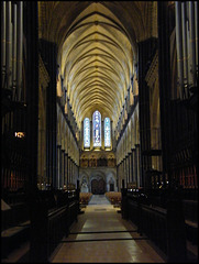 chancel and west window
