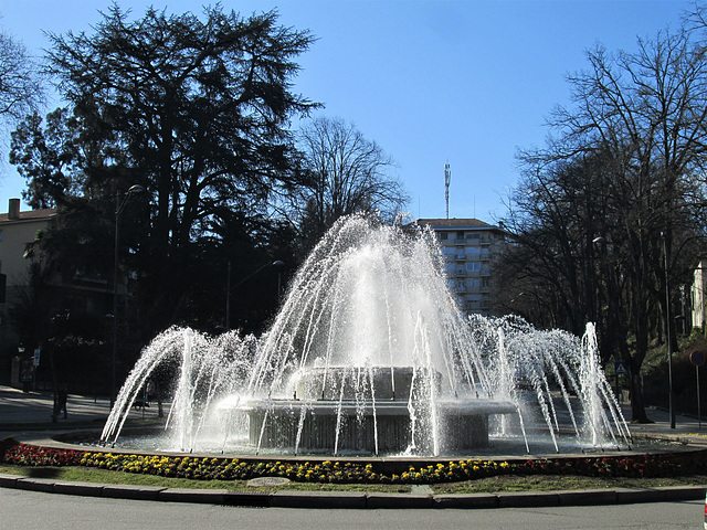 Rossio Fountain.