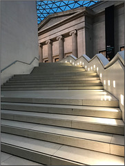 The British Museum  - Stairway of the ‘Great Court’