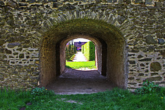 Hundisburg, Tunnelblick im Barockgarten