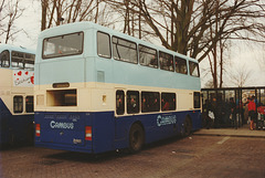 Cambus 509 (F509 NJE) in Cambridge - 11 Feb 1989