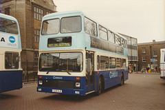 Cambus 509 (F509 NJE) in Cambridge - 18 Feb 1989