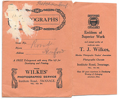 TJ Wilkes Swanage print wallet