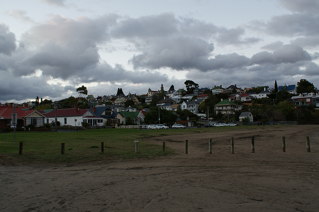 Battery Point At Dusk