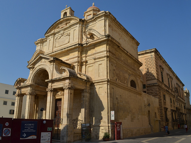 Malta, Valetta, St. Catherine's Church