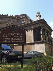 St. Pancras Church in London, May 2014