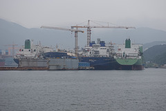 DSME shipyard