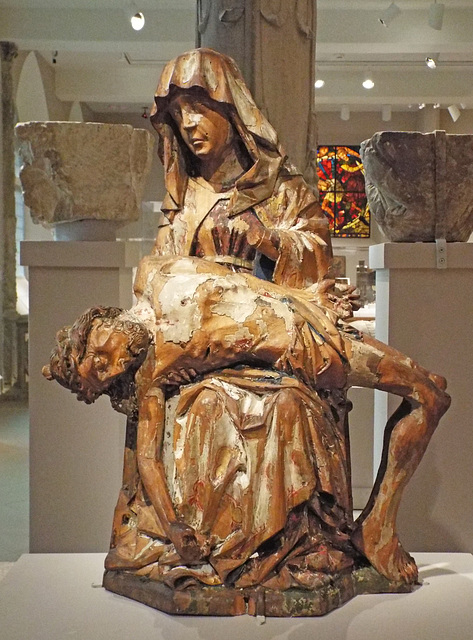 Pieta in the Princeton University Art Museum, April 2017