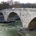 Cestio Bridge (46 BC) over Tiber River.