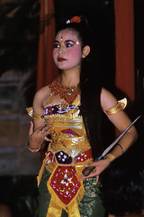 Princess Sita at the Kecak dance