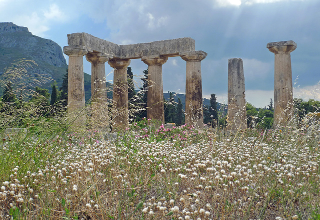 Greece - Ancient Corinth, Temple of Apollo
