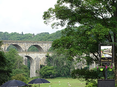 The Aqueduct and Viaduct from The Bridge Inn