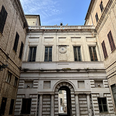 Pesaro 2024 – Court of the Palazzo Mazzolari Mosca