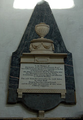 Memorial to Richard Acklom Harrison, Holy Trinity Church, Kingston upon Hull, East Riding of Yorkshire