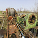 Recovered Westthorpe Colliery winding engine components