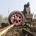 Westthorpe Colliery winding engine drum