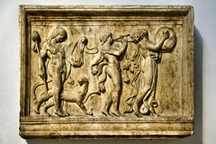Marble Relief of a Dionysaic Procession – British Museum, Bloomsbury, London, England