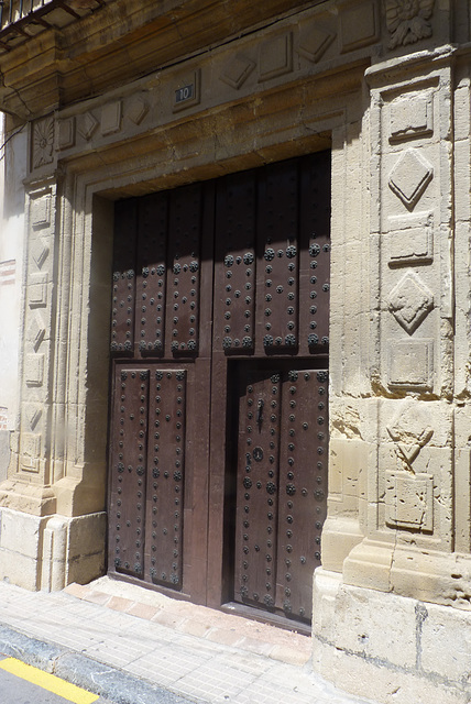 Puerta vista en Cehegín-Murcia